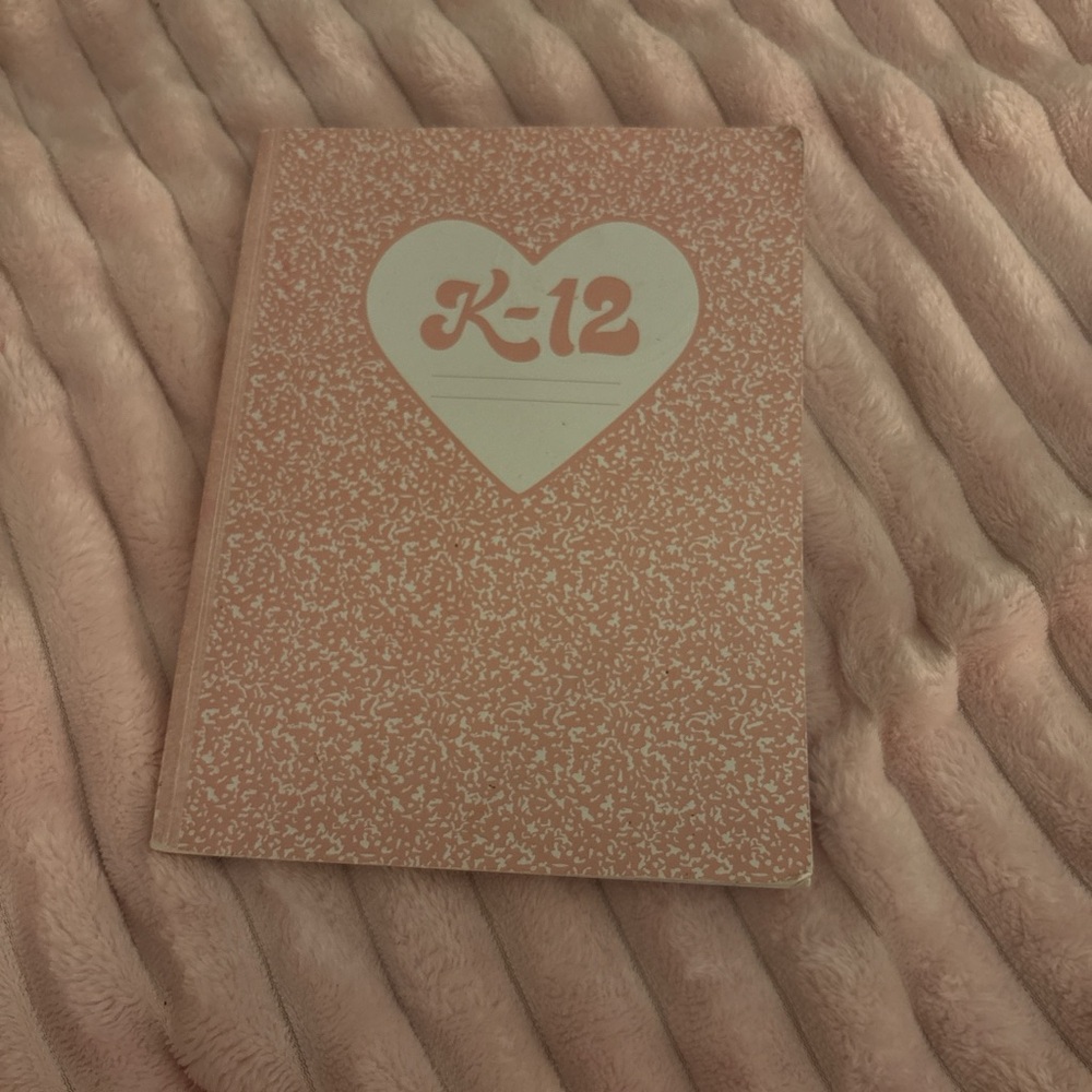 Melanie Martinez K-12 Heart Notebook in Pink